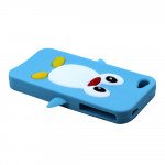 Wholesale iPhone 4S/4 3D Penguin Case  (Light Blue)